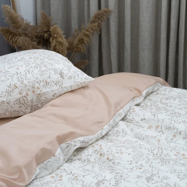 Постільна білизна євро Viluta Сатин Twill 727-E 220х200 см