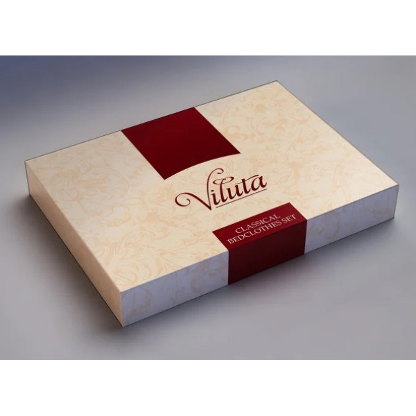Постільна білизна євро Viluta Сатин Twill 727-E 220х200 см
