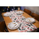 Раннер Ardesto Happy Holidays ART01HW 40х140 см білий гостролист