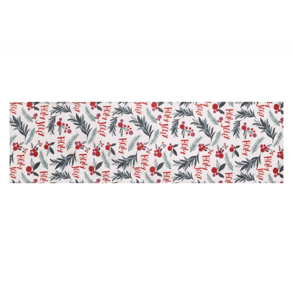 Раннер Ardesto Happy Holidays ART01HW 40х140 см білий гостролист