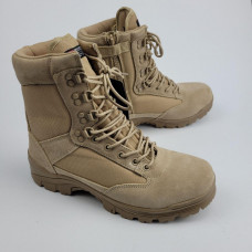 Черевики тактичні Mil-Tec Tactical Boot Zipper YKK Khaki ЗСУ 12822104 7314 43 р хакі