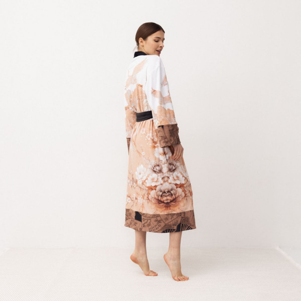 Кімоно жіноче з плюшевого велюру Kimono Aesthetic soul 18402 M