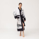 Кімоно жіноче з плюшевого велюру Kimono Inspiration 18384 M