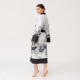 Кімоно жіноче з плюшевого велюру Kimono Inspiration 18384 M
