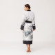 Кімоно жіноче з плюшевого велюру Kimono Inspiration 18384 M