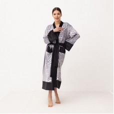 Кімоно жіноче з плюшевого велюру Kimono Luxury 18377 S