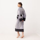 Кімоно жіноче з плюшевого велюру Kimono Luxury 18378 M