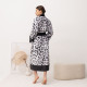 Кімоно жіноче з плюшевого велюру Kimono Snow Leopard 18373 L