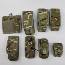 Комплект підсумків швидкого доступу Molle British Osprey Original Cordura ЗСУ 20222046-1 8778 8 шт