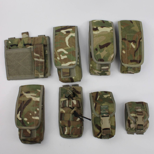 Комплект підсумків швидкого доступу Molle British Osprey Original Cordura ЗСУ 20222046-1 8778 8 шт