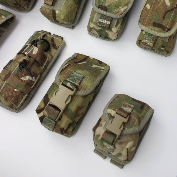 Комплект підсумків швидкого доступу Molle British Osprey Original Cordura ЗСУ 20222046-1 8778 8 шт