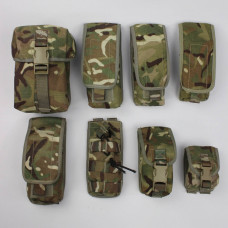 Комплект підсумків швидкого доступу Molle British Osprey Original Cordura ЗСУ 20222046-2 8854 8 шт