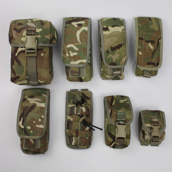 Комплект підсумків швидкого доступу Molle British Osprey Original Cordura ЗСУ 20222046-2 8854 8 шт