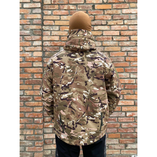 Куртка чоловіча тактична HAN WILD G8 на флісі ВСУ (ЗСУ) Мультикам 20222214-M 10462 M хакі