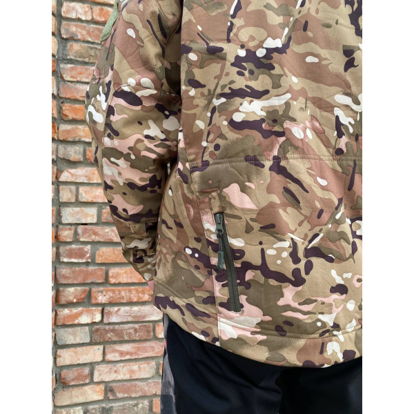 Куртка чоловіча тактична HAN WILD G8 на флісі ВСУ (ЗСУ) Мультикам 20222214-M 10462 M хакі