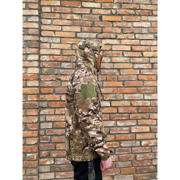 Куртка чоловіча тактична HAN WILD G8 на флісі ВСУ (ЗСУ) Мультикам 20222214-M 10462 M хакі