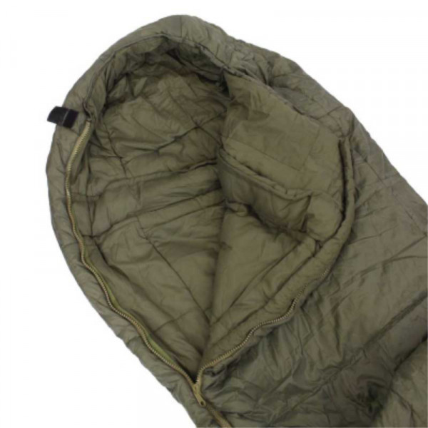 Мішок спальний Mummy Sleeping bag 3D Hollowfib Mil-Tec Німеччина ЗСУ 14113601 8219 230х80х55 см оливковий
