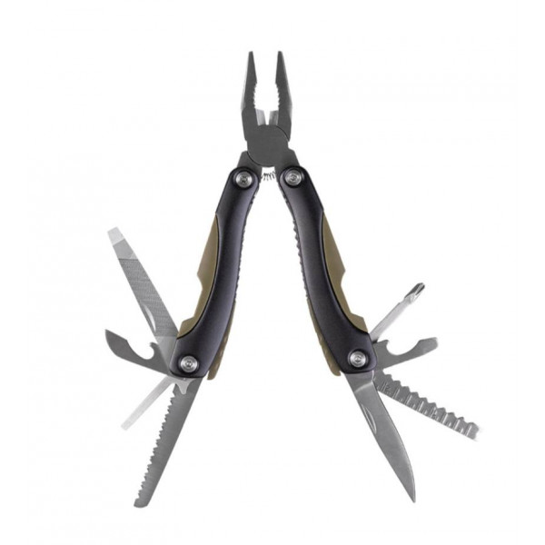 Ніж армійський кишеньковий Combi Tool Mil-Tec Німеччина ВСУ (ЗСУ) 15402001 9291 18,5 см оливковий