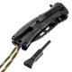 Ніж складаний кишеньковий Einhandmesser paracord Mil-Tec Німеччина ЗСУ 15318410 8080 10 см