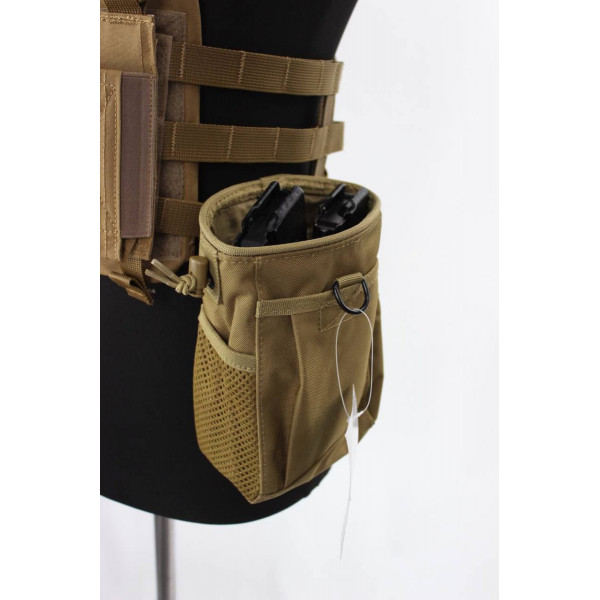 Підсумок для знижки магазинів MiL-tec Molle ЗСУ Німеччина 16156305 8117 койот 14х7х20,5 см