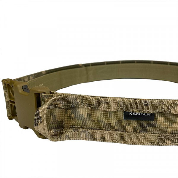 Ремінь тактичний чоловічий із системою молі Molle ЗСУ 20222021-XL 8632 XL 101-106 см піксель