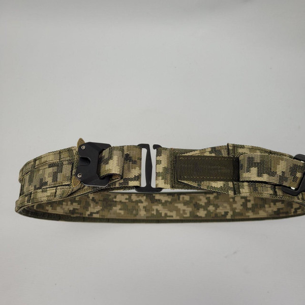 Ремінь тактичний чоловічий із системою молі Molle ЗСУ Range belt Pixel 20221912-M 7022 M піксель