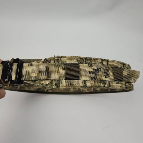 Ремінь тактичний чоловічий із системою молі Molle ЗСУ Range belt Pixel 20221912-M 7022 M піксель