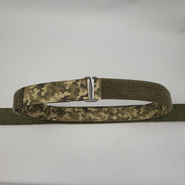 Ремінь тактичний чоловічий із системою молі Molle ЗСУ Range belt Pixel 20221912-M 7022 M піксель