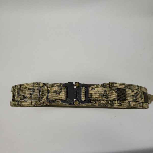 Ремінь тактичний чоловічий із системою молі Molle ЗСУ Range belt Pixel 20221912-M 7022 M піксель