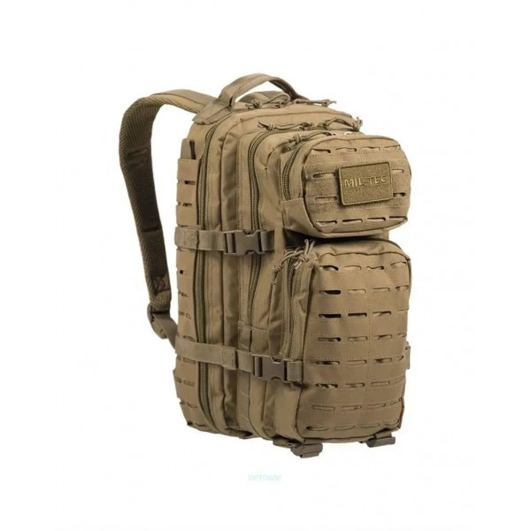 Рюкзак тактичний MiL-tec Німеччина ЗСУ 14002605 6695 20 л койот