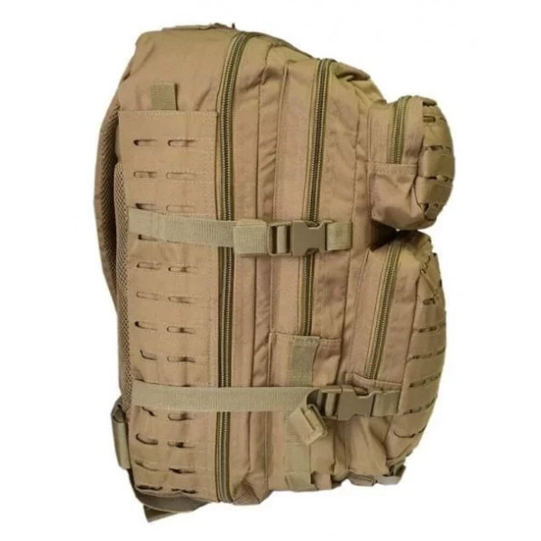 Рюкзак тактичний MiL-tec Німеччина ЗСУ 2705 7310 36 л 51х29х28 см койот
