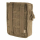 Сумка поясна велика Dark Coyote Molle MiL-tec Німеччина ЗСУ 13487119 6662 19х7х23 см койот