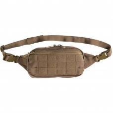 Тактична сумка-бананка Mil-tec Fanny Pack Molle ЗСУ 13512519 6653 23,5х6х12 см койот