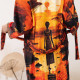 Халат жіночий з плюшевого велюру ексклюзивний Africa 18127 L-XL