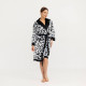 Халат жіночий з плюшевого велюру ексклюзивний Amur 18279 L-XL
