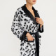 Халат жіночий з плюшевого велюру ексклюзивний Amur 18279 L-XL