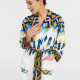 Халат жіночий з плюшевого велюру ексклюзивний Feather 18287 L-XL
