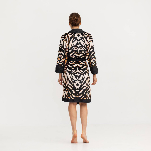Халат жіночий з плюшевого велюру ексклюзивний Feature 18263 L-XL