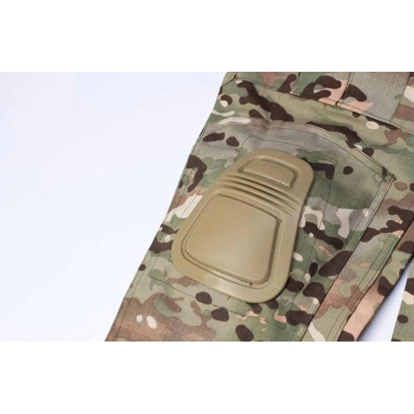 Штани тактичні з наколінниками ВСУ (ЗСУ) Мультикам 20222177-XL 9973 XL хакі