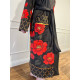Кімоно жіноче з плюшевого велюру Red Camellia 29453 L