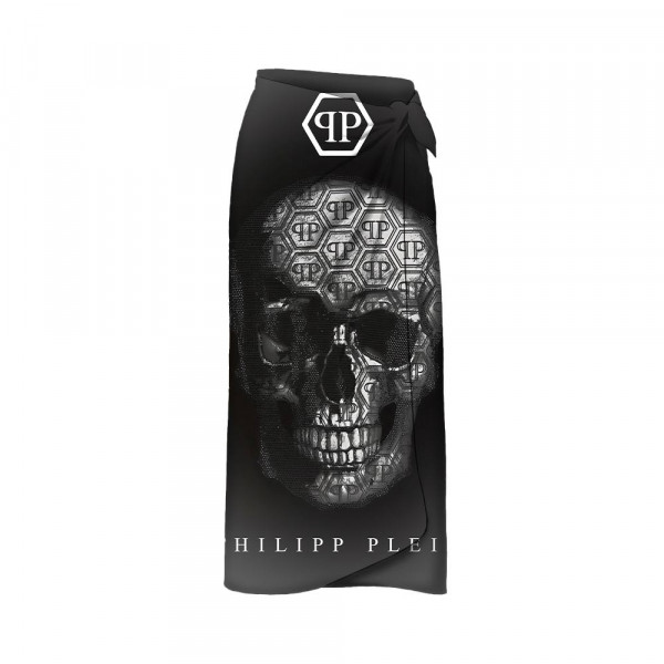 Парео пляжне з 3D принтом Hexa Skull 31112 80х150 см