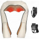 Масажер для шиї та плечей роликовий з функцією обігріву New Massager of Neck Kneading 19123 24 Вт