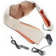 Масажер для шиї та плечей роликовий з функцією обігріву New Massager of Neck Kneading 19123 24 Вт