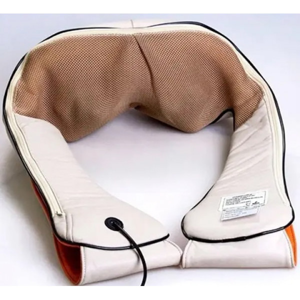 Масажер для шиї та плечей роликовий з функцією обігріву New Massager of Neck Kneading 19123 24 Вт