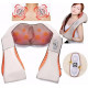 Масажер для шиї та плечей роликовий з функцією обігріву New Massager of Neck Kneading 19123 24 Вт