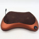 Масажна подушка інфрачервоний роликовий масажер для шиї та спини Massage Pillow 19125 коричнева