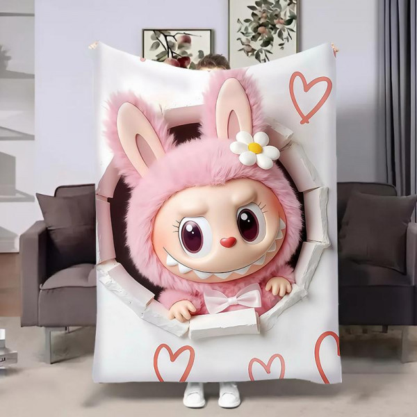 Плед 3D Лабубу №3 31240 180х215 см