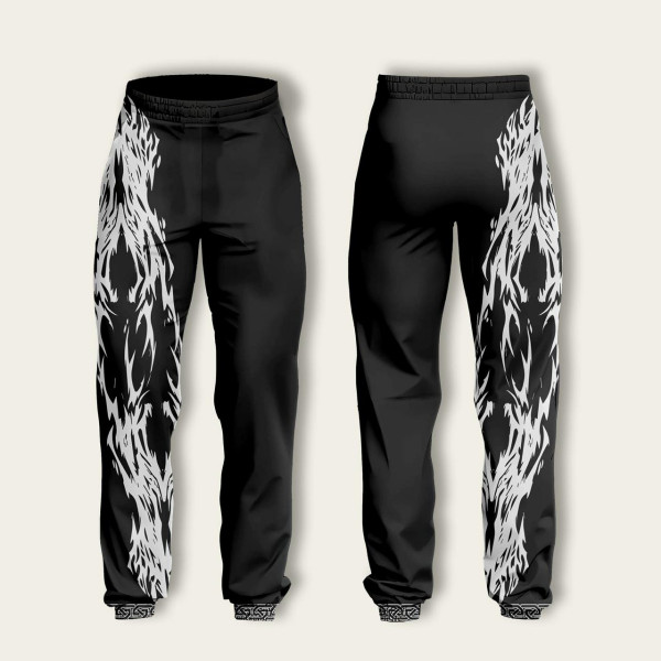 Штани спортивні з 3D принтом Druid's Flow 29448 XL