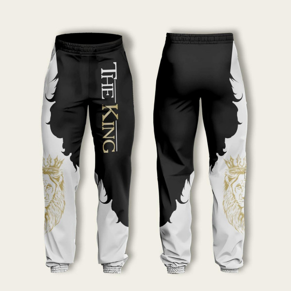 Штани спортивні з 3D принтом King 29428 2XL
