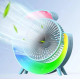 Настільний вентилятор безшумний з підсвічуванням RGB Fan Colorful Desktop 19030 блакитний